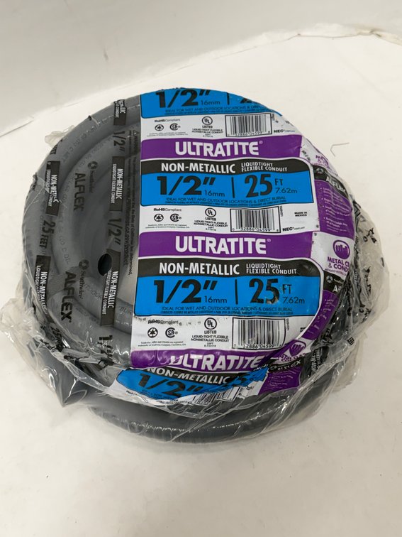 Ultratite 25' 1/2" Liquidtight Flexible Conduit