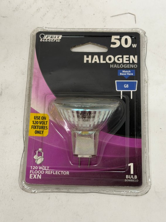 (23x Bid) Feit G8 50W Halogen Bulb