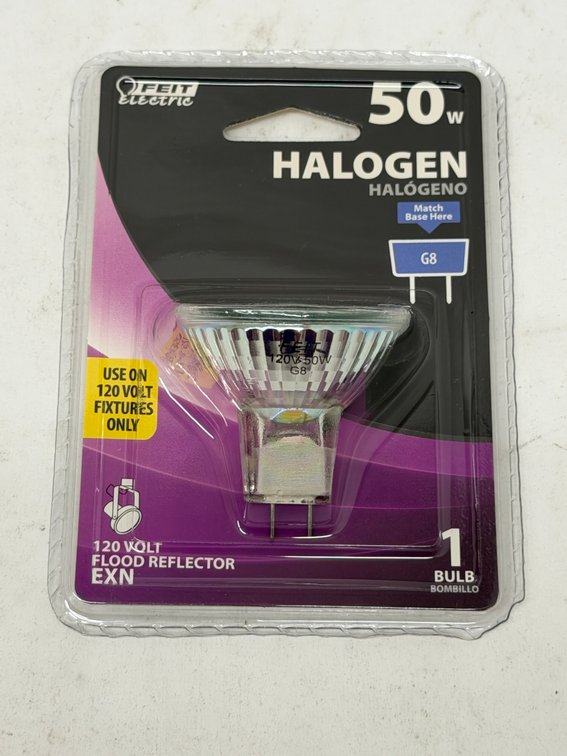 (24x Bid) Feit G8 50W Halogen Bulb