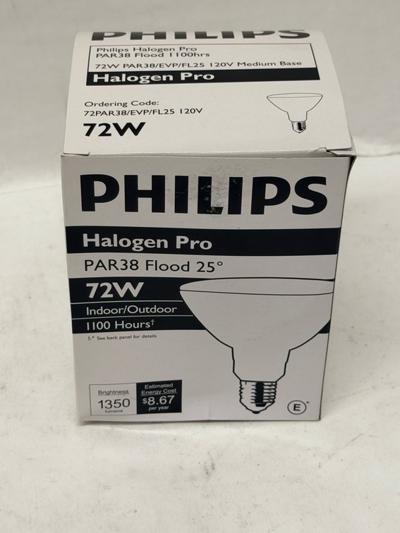 (12x Bid) Philips 72W Halogen Pro Bulb