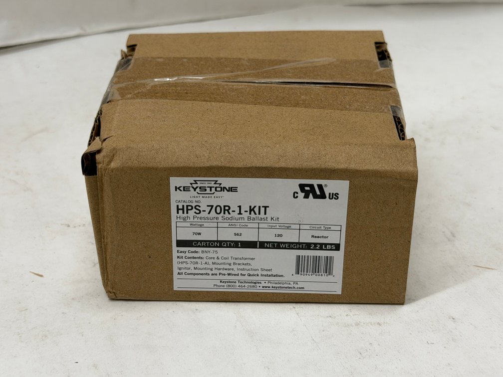 (11x Bid) Keystone 70W HP Sodium Ballast Kit