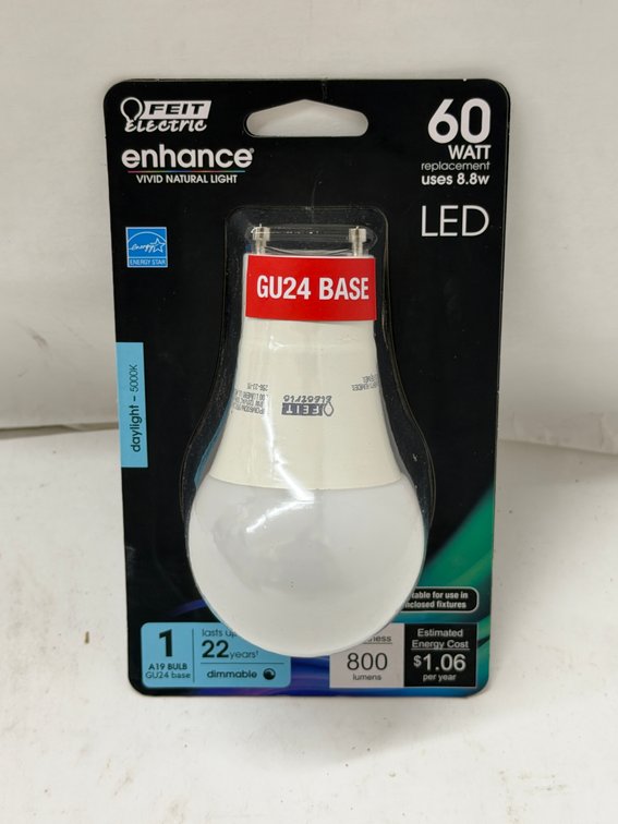 (12x Bid) Feit Dimmable Daylight Bulb
