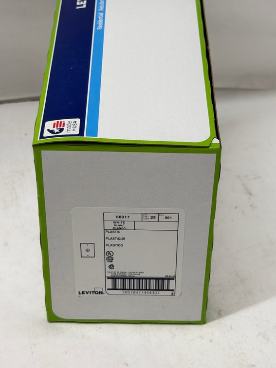 (4x Bid) Leviton 25 CT Wallplates