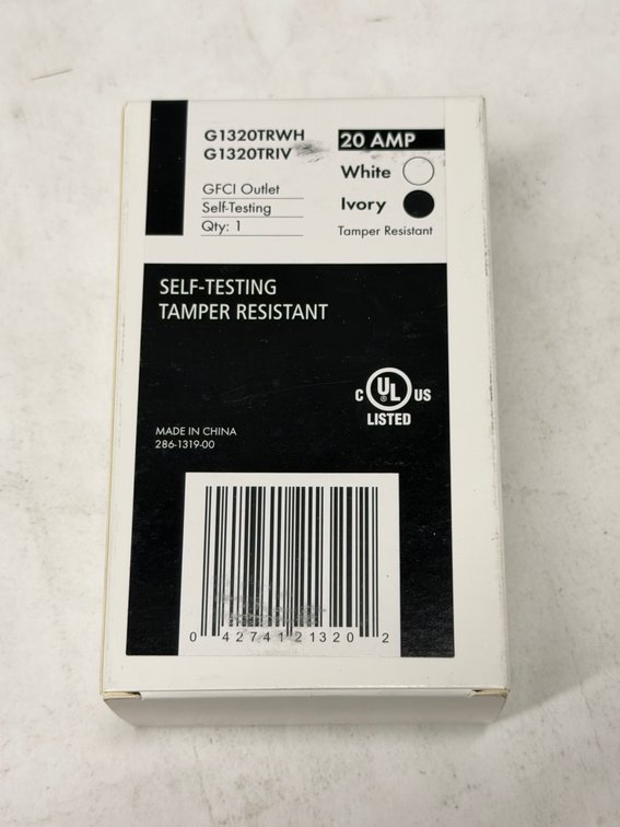 (3x Bid) USI 20A GFCI Outlet