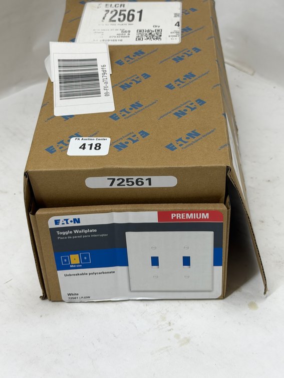 Eaton 40 Ct Wall Plates