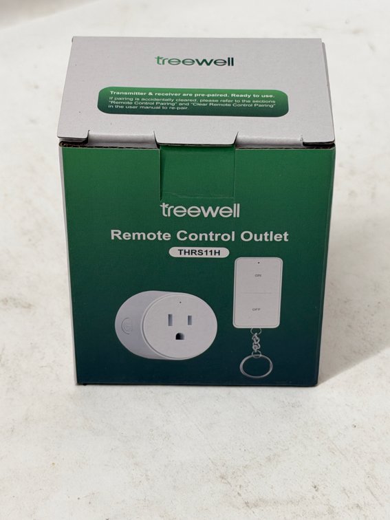 (100x Bid) Treewell Remote Control Outlet