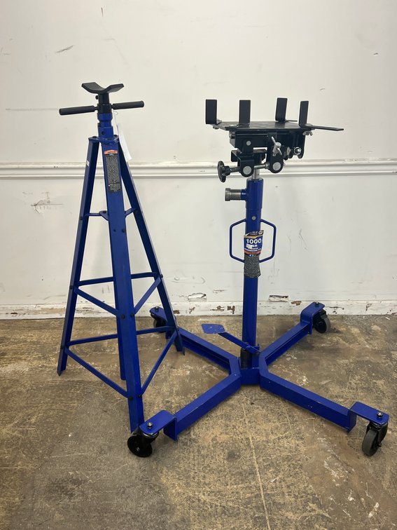 Carlyle Tool 1000 Lb Transmission Jack W/ Stand