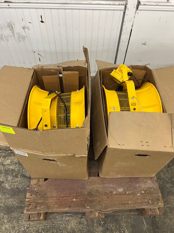 (2) Patterson TC-42 Dock Fan/Light
