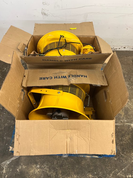 (2) Patterson TC-42 Dock Fan/Light
