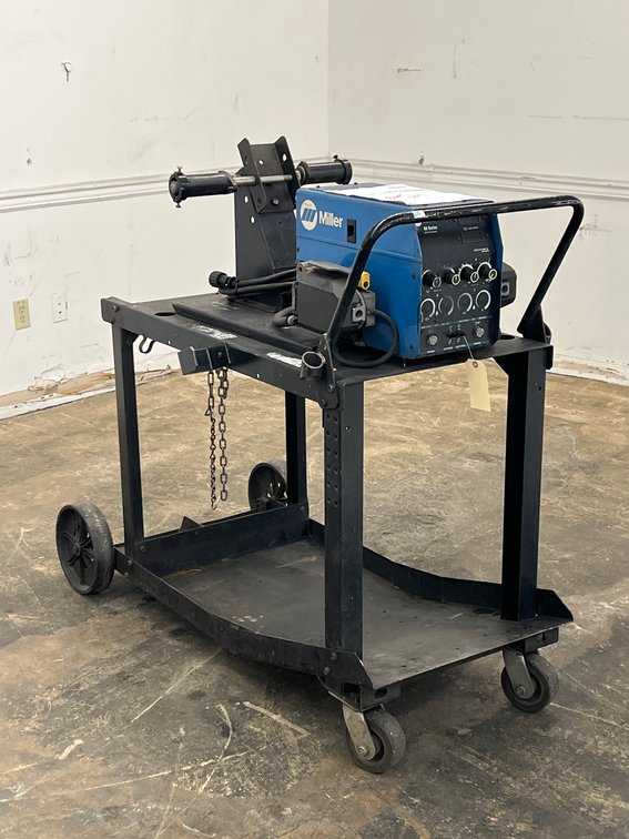 Miller D-64S Dual Feed Wire Feeder W/ Cart