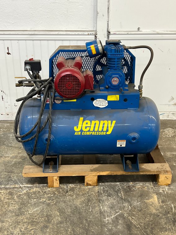 Jenny Horizontal Air Compressor