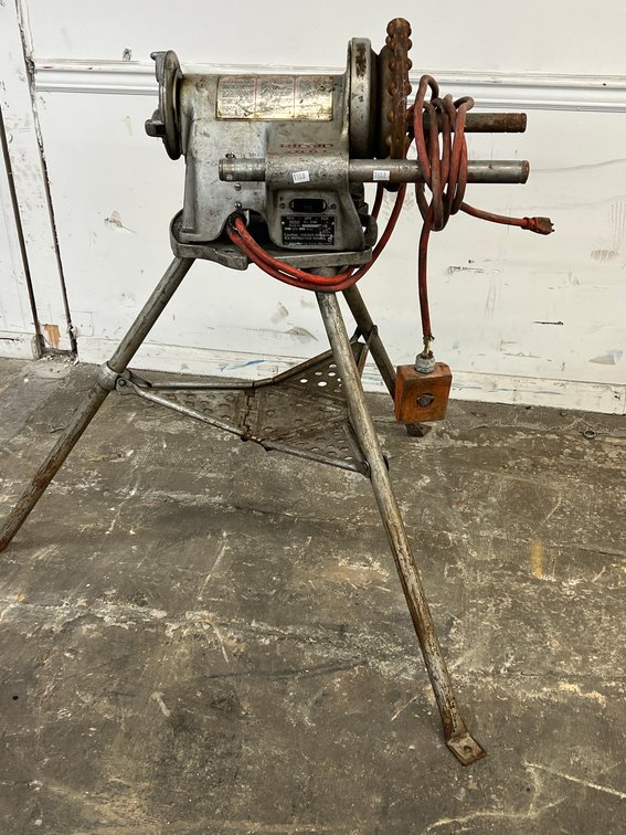 Ridgid No. 300 Pipe Threading Machine