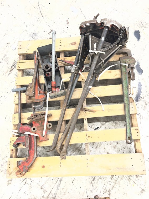 Ridgid Pipe Threading Lot