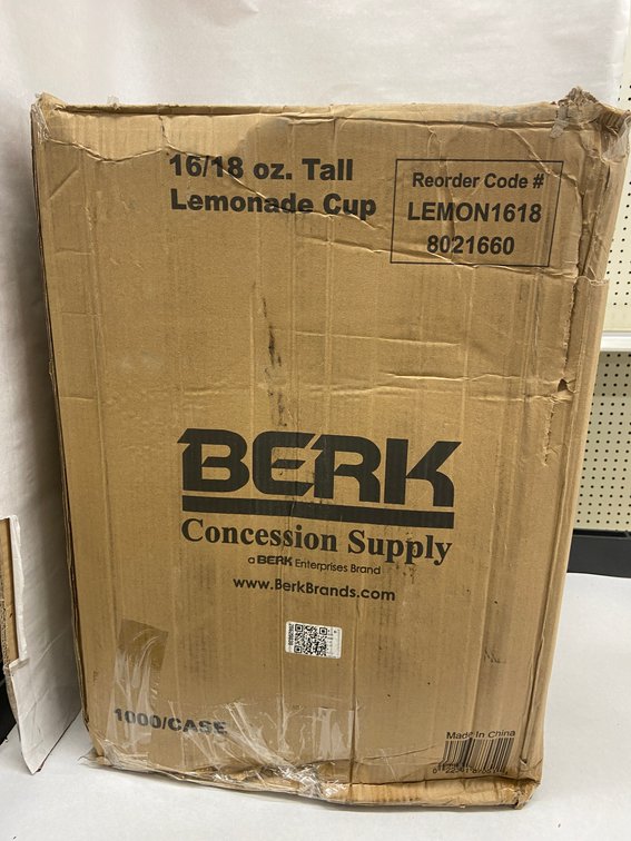 Case of 16/18 oz. Tall Lemonade Cups