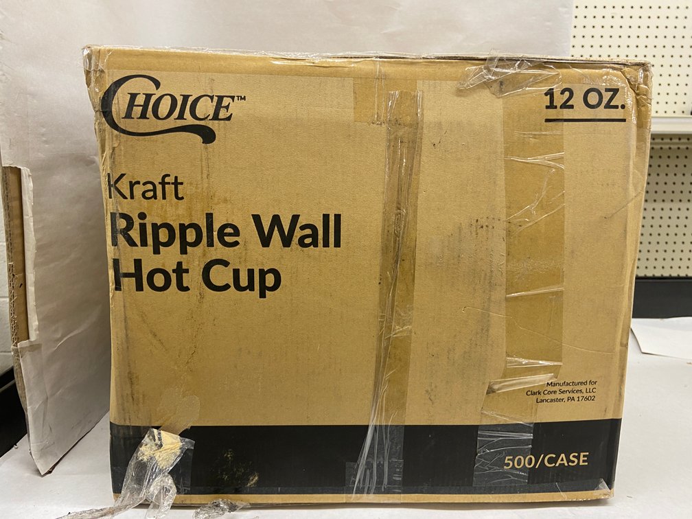 Case of Choice Kraft Ripple Wall Hot Cups