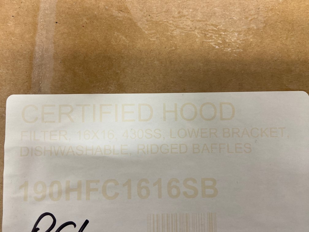 Case of Range Hood Filters