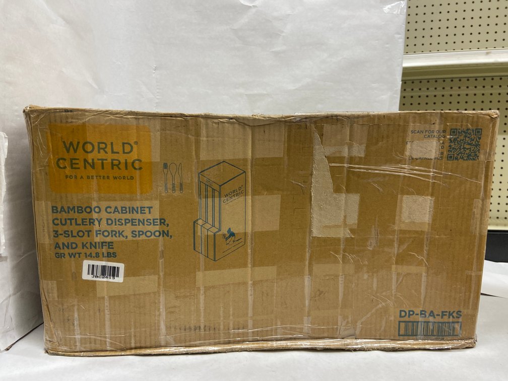 World Centric Bamboo Cutlery Dispenser