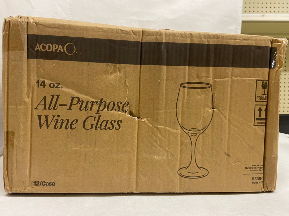 Case of Acopa All-Purpose Wine Glasses