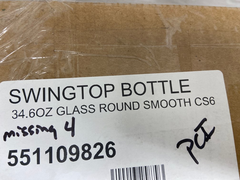Case of Swingtop Bottles