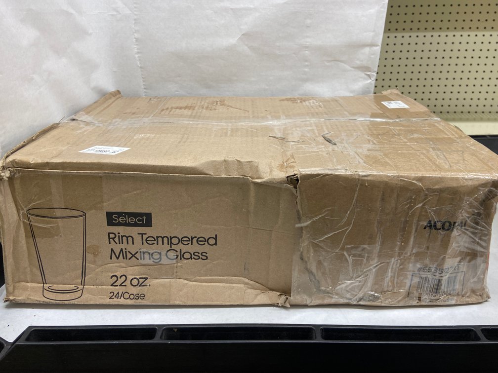 Case of Rim Tempered Mixing Glasses