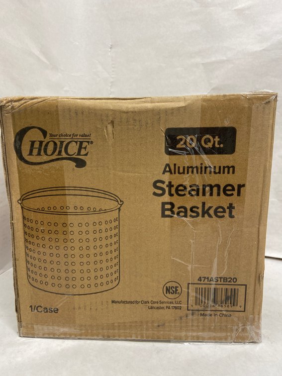 Case of 20 Qt. Aluminum Steamer Baskets