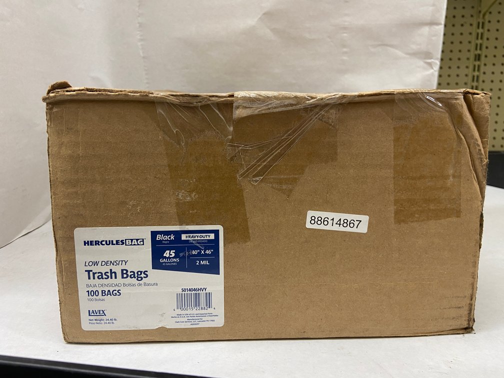 Case of Hercules Bag Trash Bags