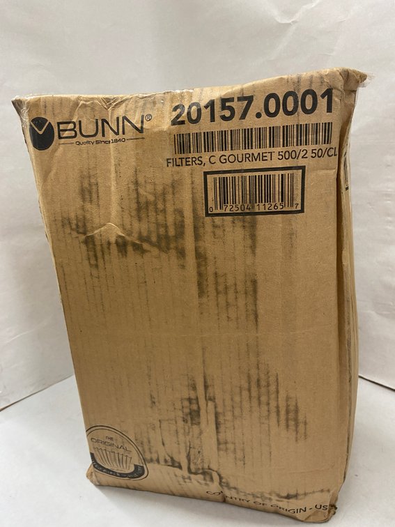 Case of BUNN Gourmet Coffee Filters