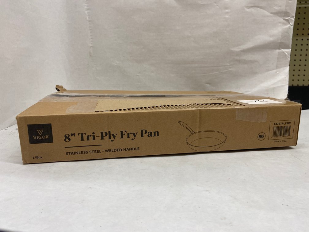 Case of 8-inch Tri-Ply Fry Pans