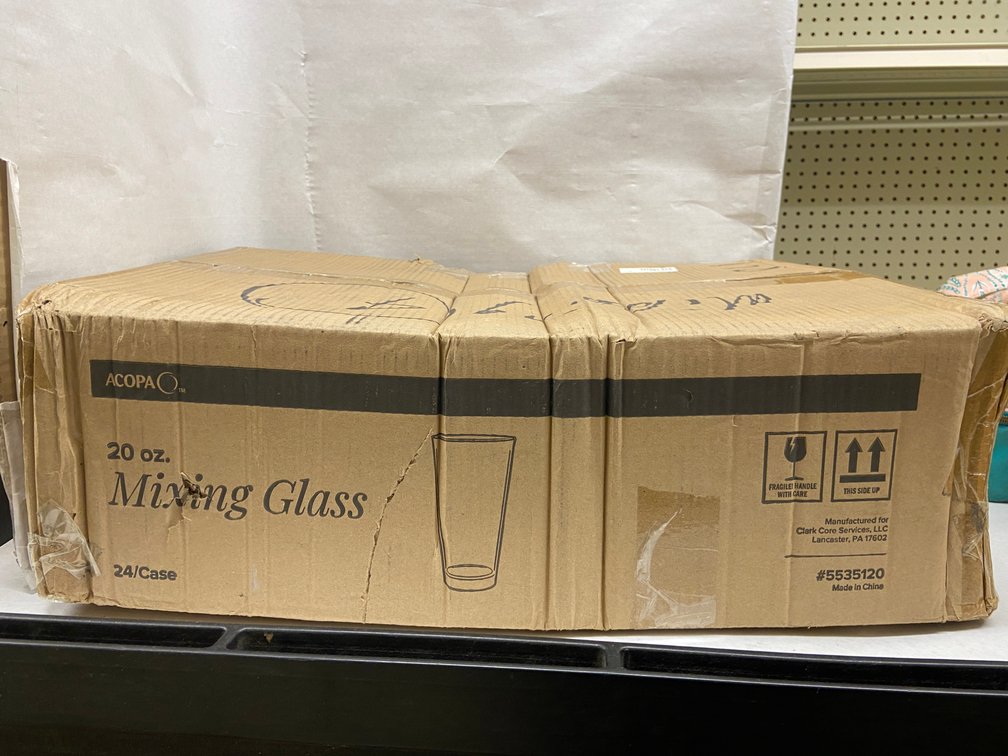 Case of 20 oz. Mixing Glasses