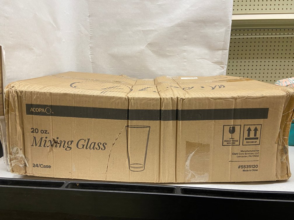 Case of 20 oz. Mixing Glasses