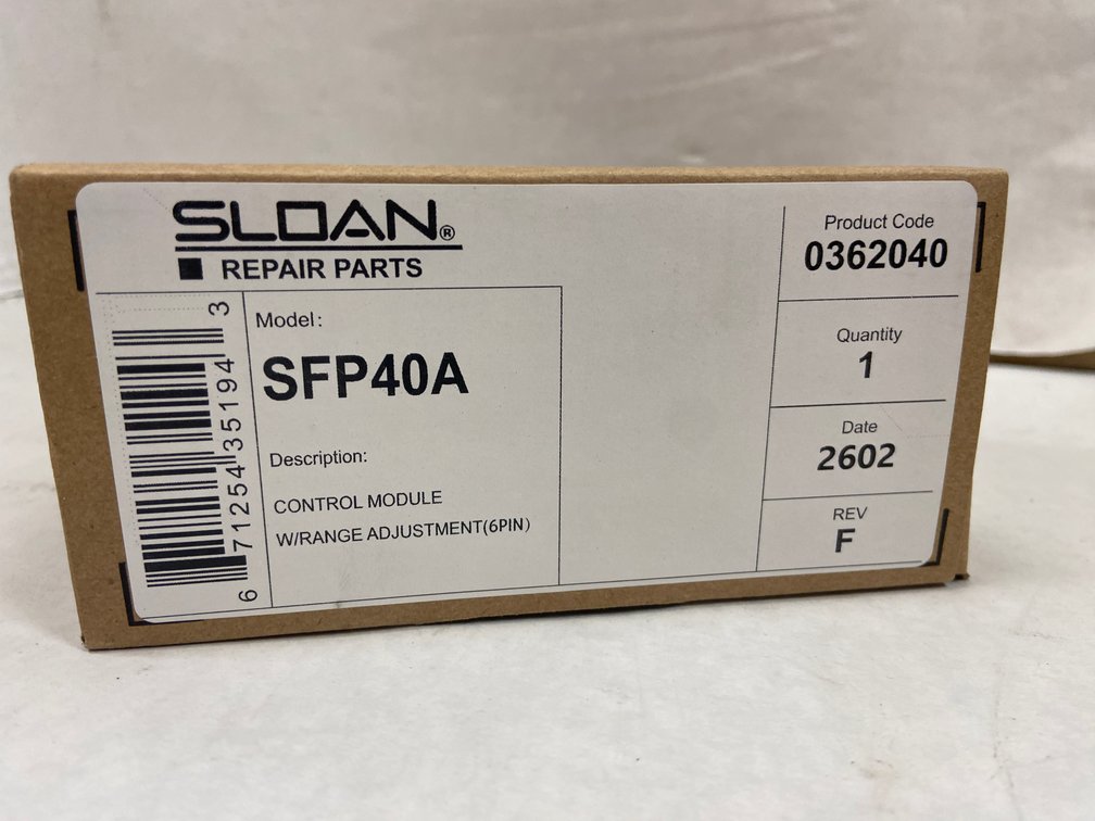 Sloan Control Module