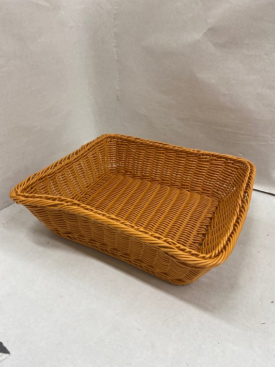 14.5"x12" Wicker Storage Basket