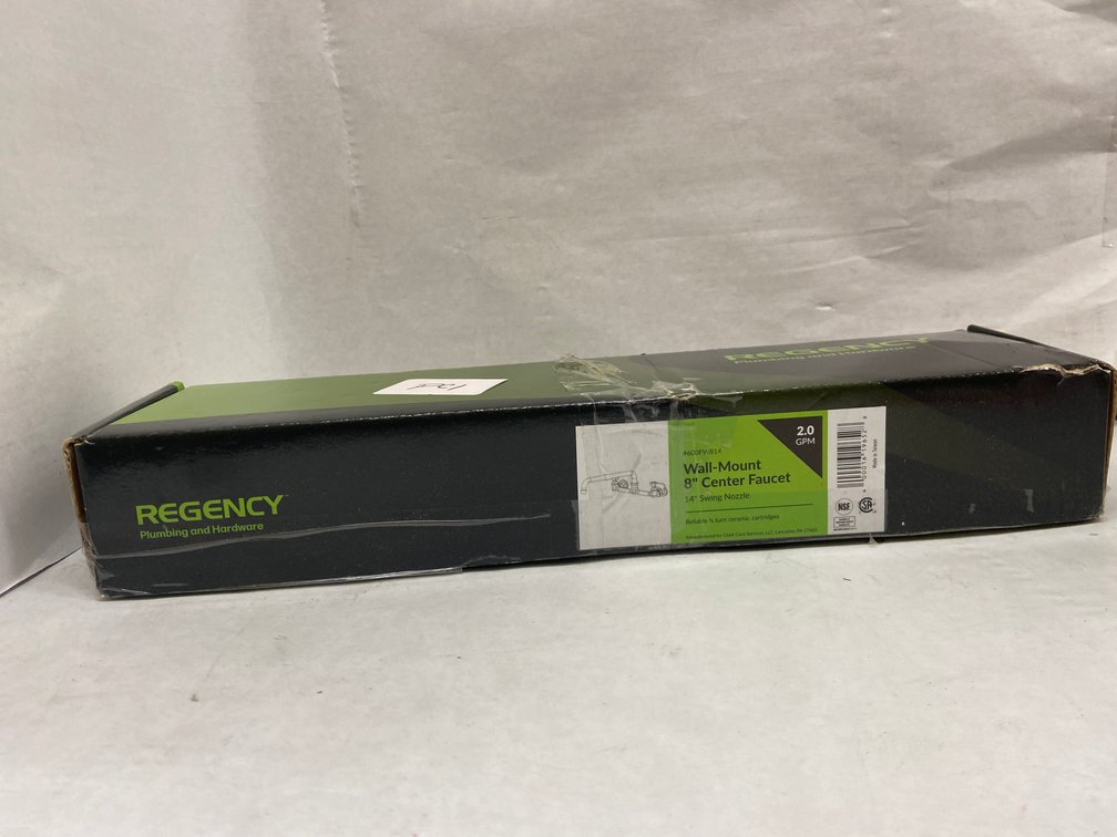 Regency Wall-Mount 8" Center Faucet