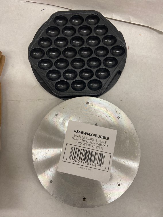 (2x Bid)Estella 2pc Waffle Plate Set