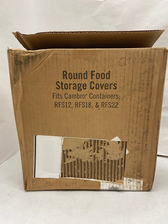 Case of Round Food Storage Covers