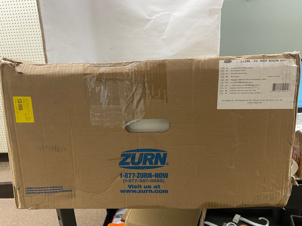 Case of Zurn Mop Basin