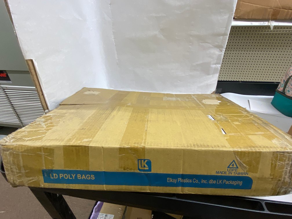 Case of Elkay LD Poly Bags