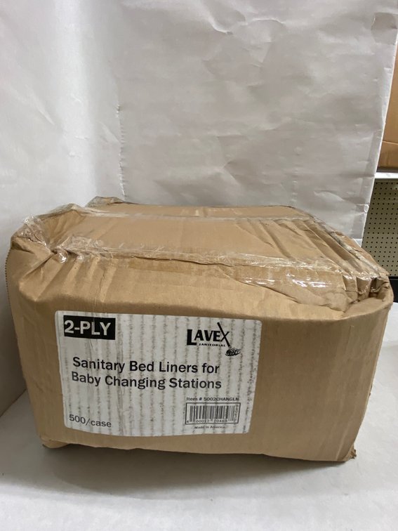 Case of Lavex Sanitary Bed Liners