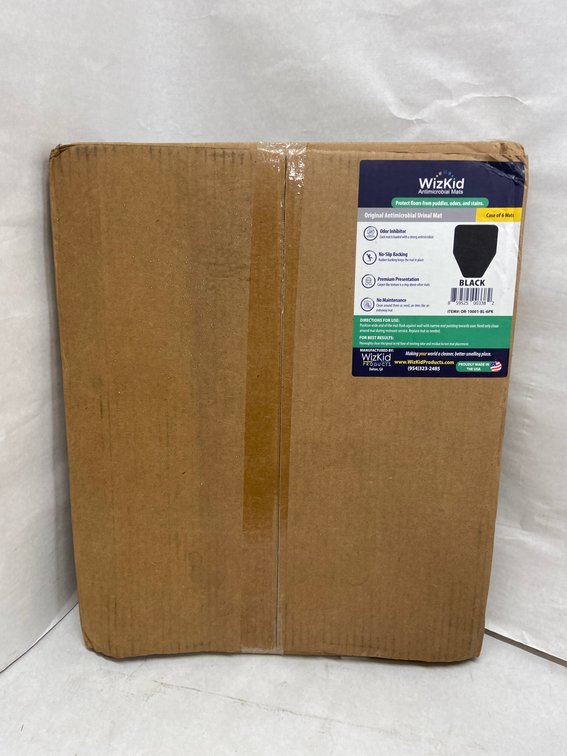 Case of WizKid Antimicrobial Urinal Mats