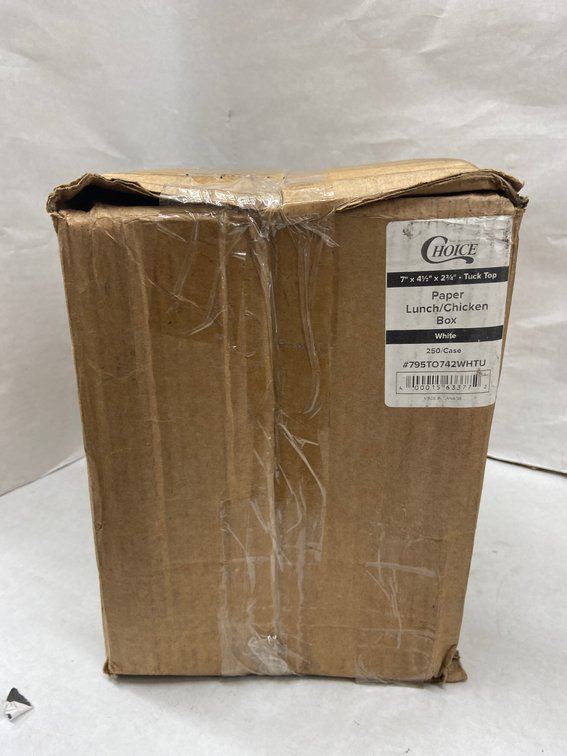 Case of Paper Lunch/Chicken Boxes
