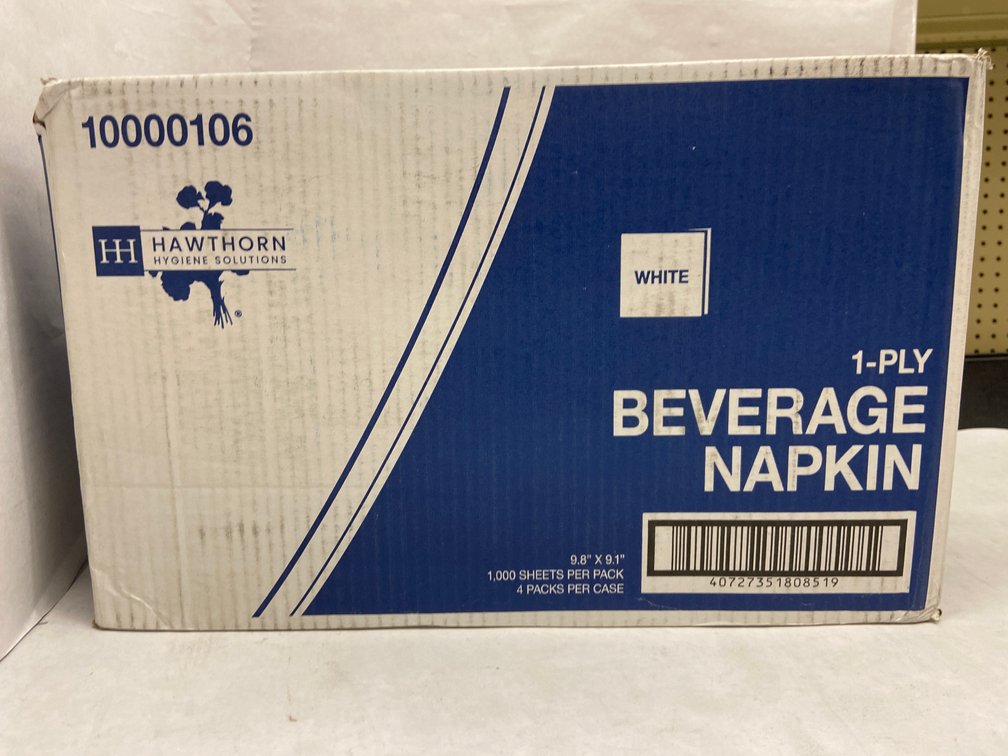 Case of Hawthorn Beverage Napkins