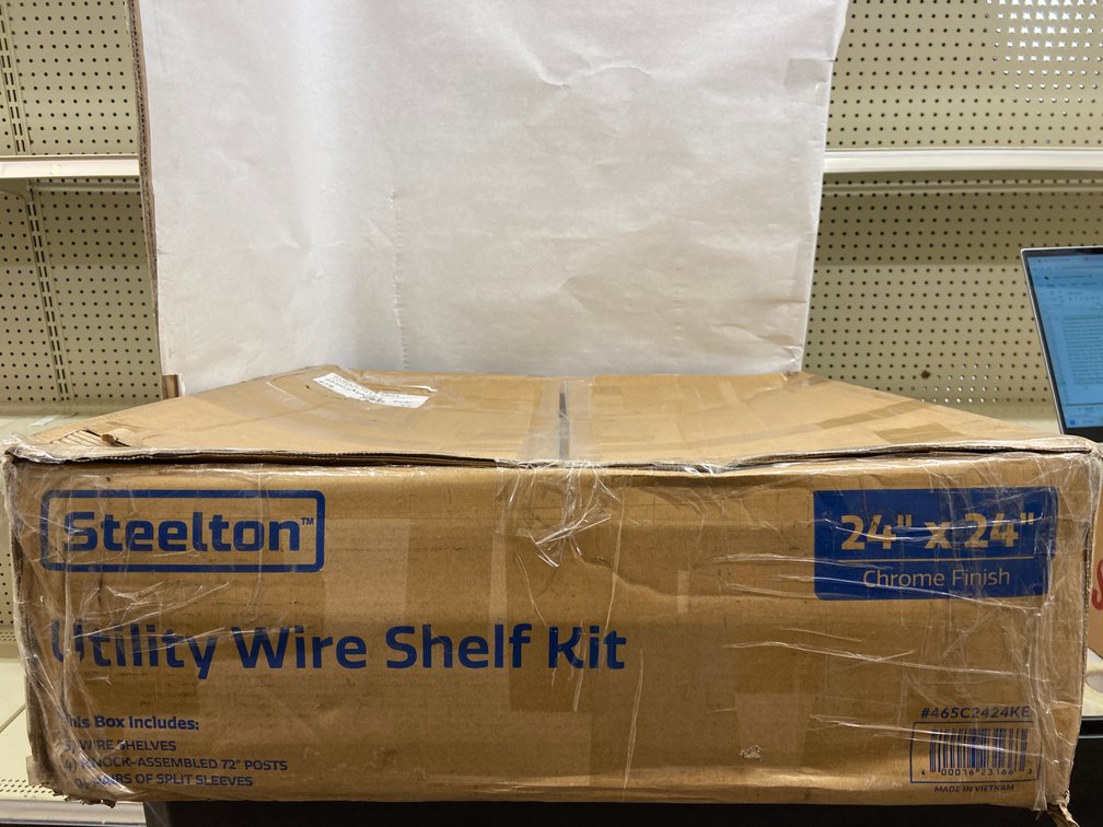 Steelton Utility Wire Shelf Kit