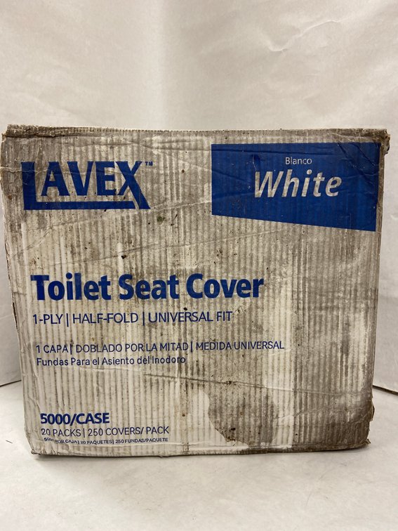 Case of Lavex Toilet Seat Covers