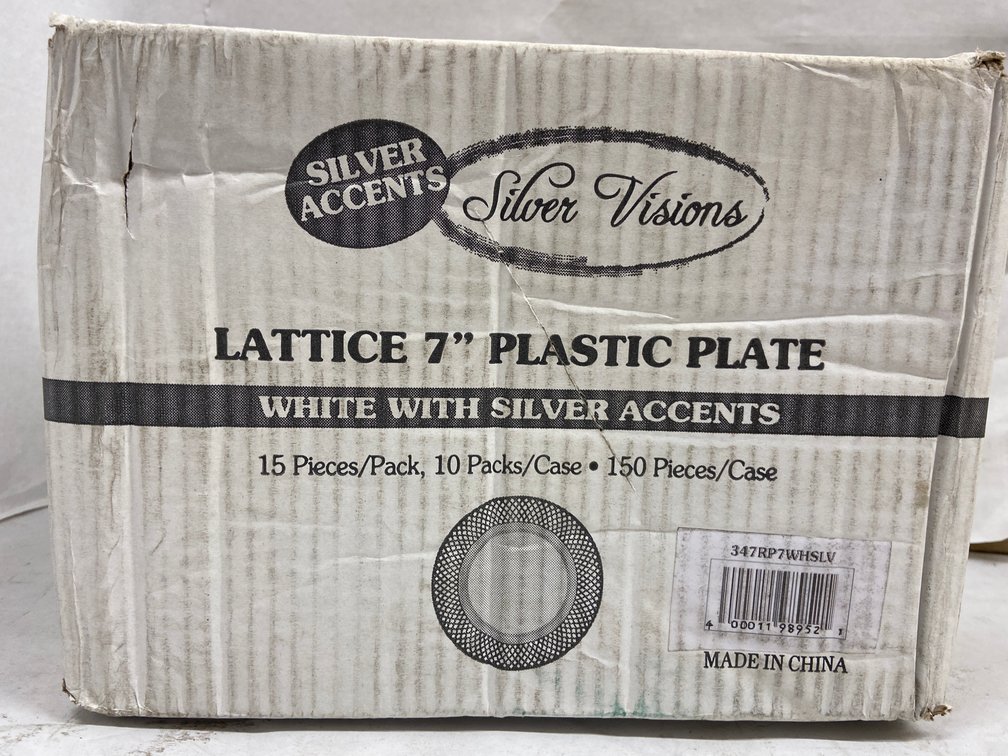 Case of 7-inch Plastic Plates
