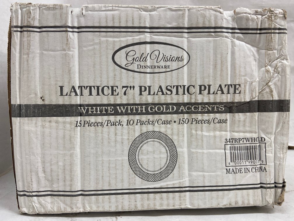 Case of 7 inch Plastic Plates