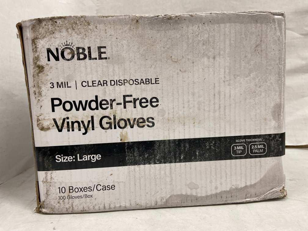 Case of Noble Powder-Free Vinyl Gloves