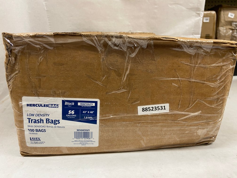 Case of Hercules Trash Bags