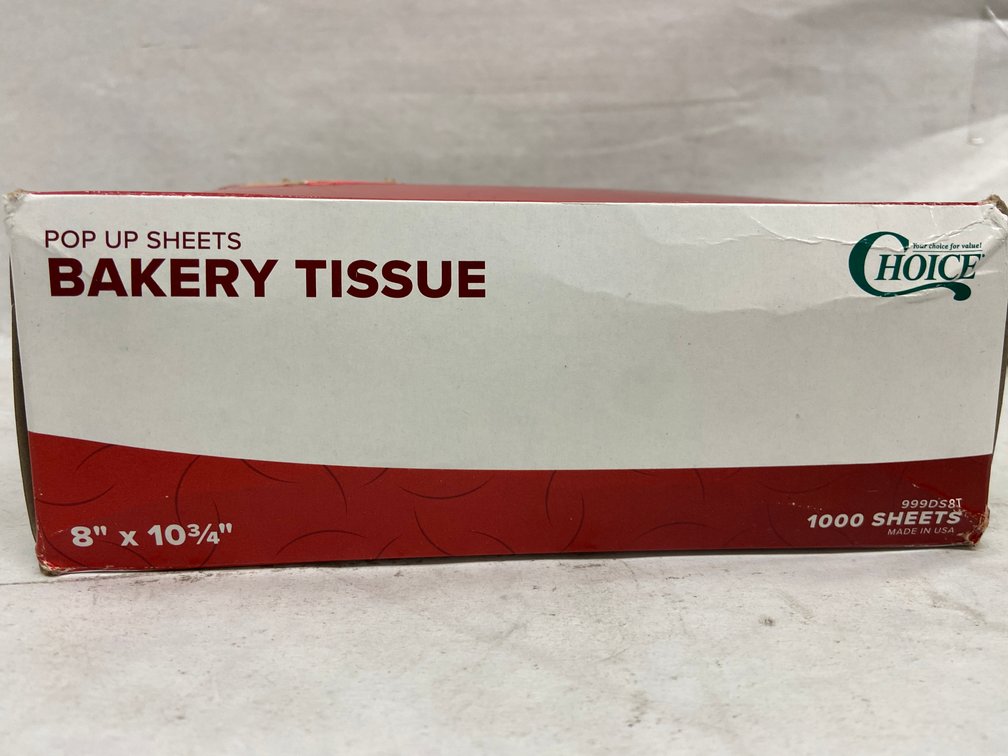 Case of Choice Bakery Tissue