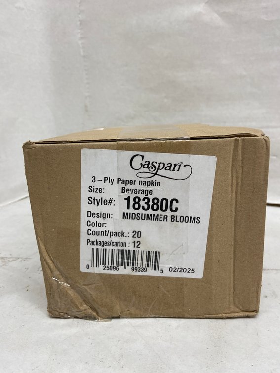 Case of Caspari Beverage Napkins