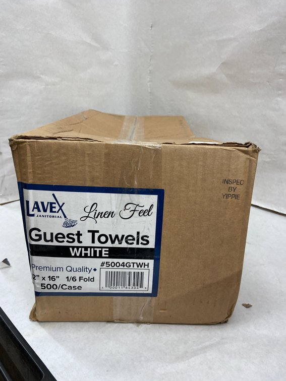Case of Lavex Linen Feel Guest Towels